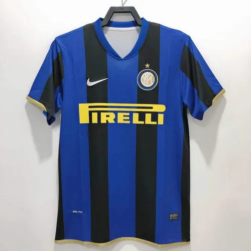 Maillot de football domicile Euro rétro Inter Milan 2008/2009 