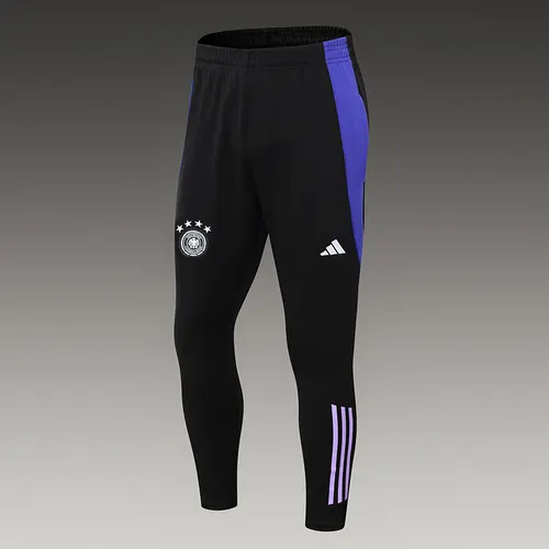 2024/2025 Allemagne Tenue d'Entraînement à Demi-Tirage Noir Maillot Ensemble — view 5