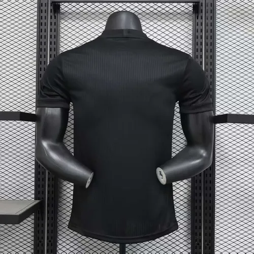 2025/2026 Spielerversion Deutschland 125. Jubiläumsedition Schwarz Fußballtrikot  — view 2