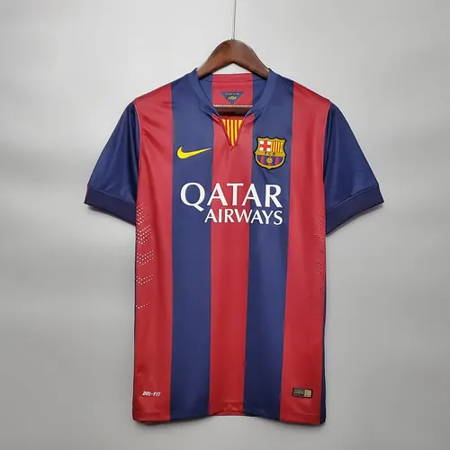 Maillot de football domicile rétro Barcelone 2014/2015 