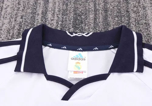 Maillot Domicile Rétro Real Madrid 2000-2001  Taille Enfant — view 3