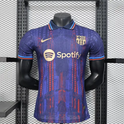 2025/2026 Barcelona Versão Jogador Edição Especial 10 Football Jersey  — view 1