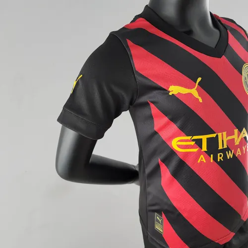2022/2023 Camisa Visitante Manchester City Futebol  Tamanho Infantil — view 6