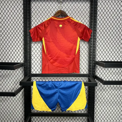 2024 Spanien Heim-Fußballtrikot  Kindergröße — view 2