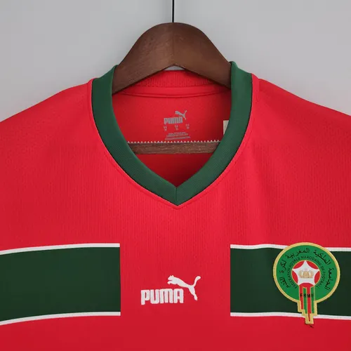 2022 FIFA Weltmeisterschaft Marokko Nationalmannschaft Heimtrikot — view 3