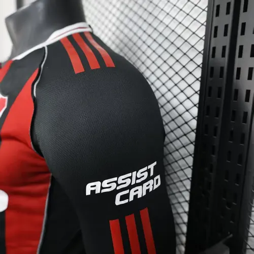 Camisa de Futebol River Plate Away Manga Longa Versão Jogador 2025/2026  — view 4