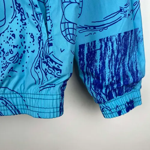 2023/2024 Inter Miami Reversible Windbreaker Blau Fußballtrikot AAA fan-gradät — view 2