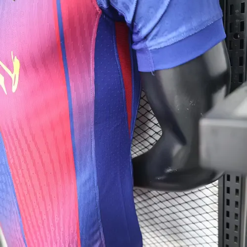 2025/2026 Spielerversion Barcelona Heim Derby Sonderedition Fußballtrikot  — view 10