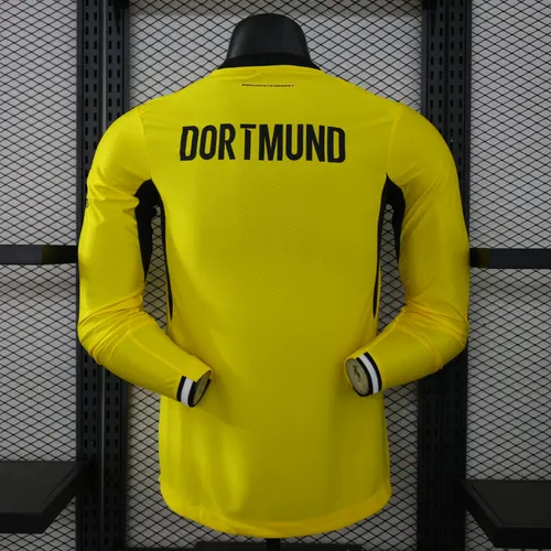2026/2027 Long Sleeve Player Version Dortmund Home Football Shirt   — view 2