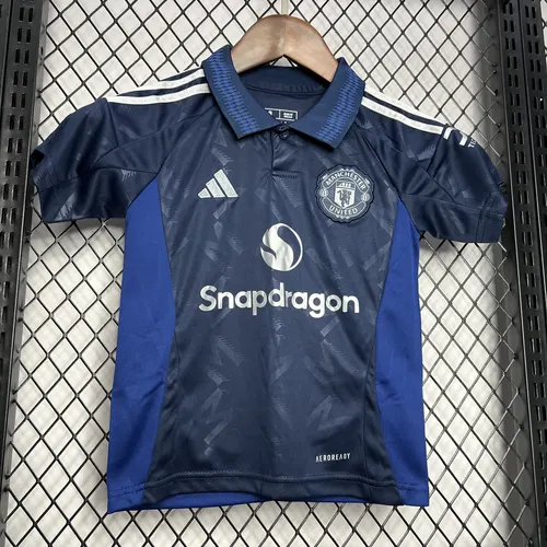 2024/2025 Manchester United Away Football Shirt  Kids Size — view 3