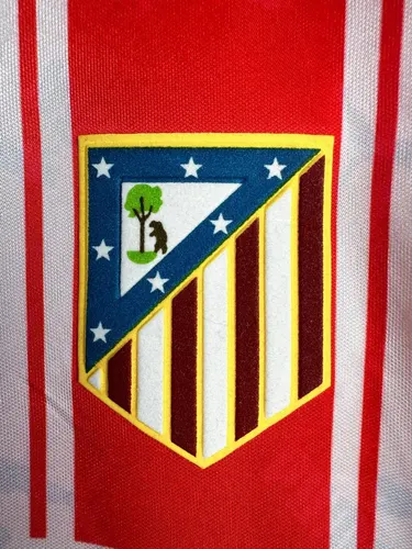 1994/1995 Retro Long sleeve Atletico Madrid Home Soccer Jersey  — view 6