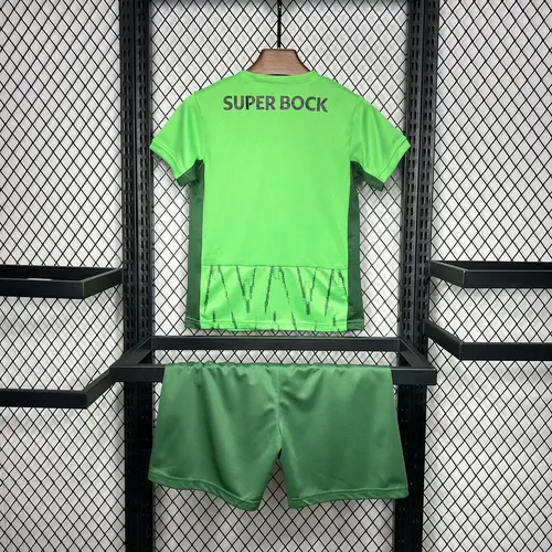 2024/2025 Sporting Lissabon Drittes Auswärts Fußballtrikot  Kindergröße — view 2