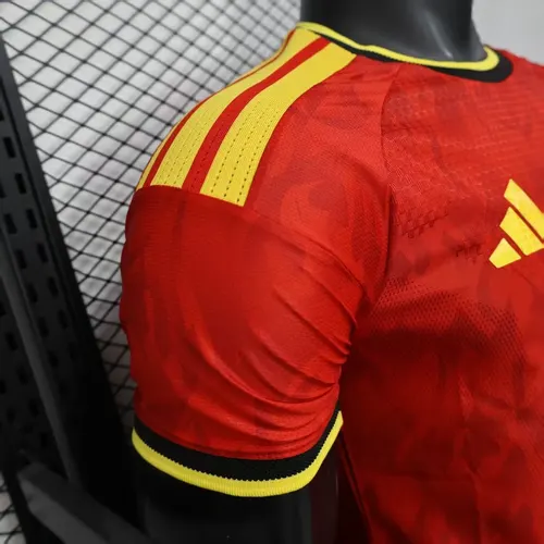 2026 Player Version Belgium National Team Home Football Shirt   — view 6