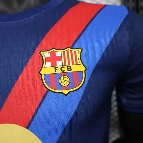 2025/2026 Barcelona Versão Jogador Edição Especial 24 Camisa de Futebol  — view 5