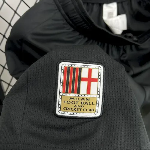 2024/2025 AC Milan 125th Shorts Goleiro Preto  — view 4