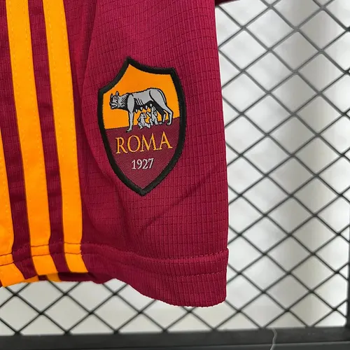 2025/2026 Roma Heim Fußballtrikot  Kindergröße — view 7