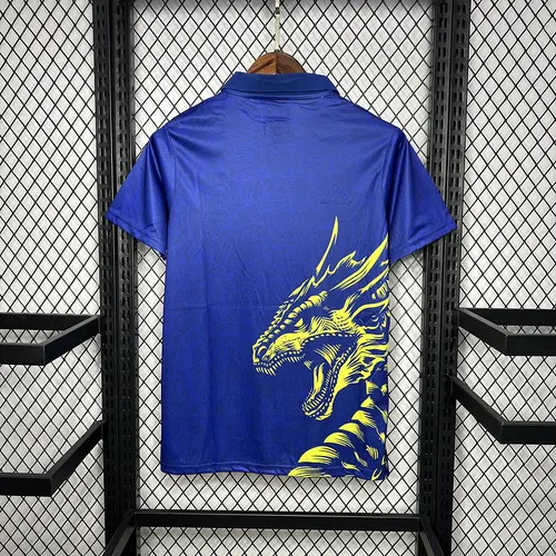 2024/2025 Real Madrid Blue Dragon pattern Special Edition Jersey — view 2