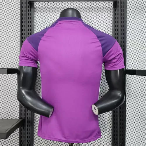 2025/2026 Player Version Argentina Goalkeeper Purple Football Jersey  — view 2