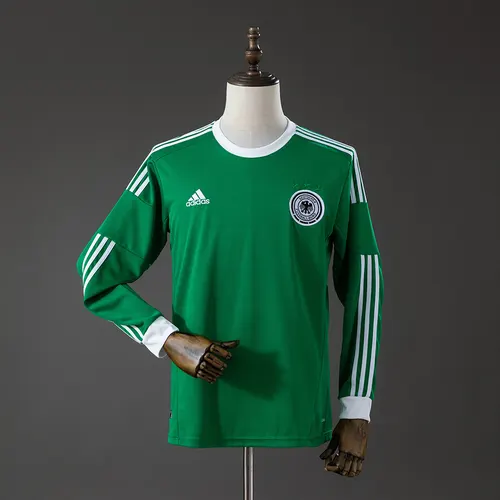 2012/2013 Retro Manga Larga Alemania Visitante Camiseta de Fútbol AAA calidad aficionado — view 1