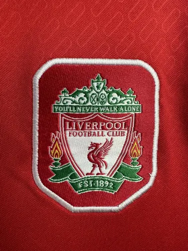2004/2005 Camisa Retrô Liverpool FC Home Manga Longa  — view 6