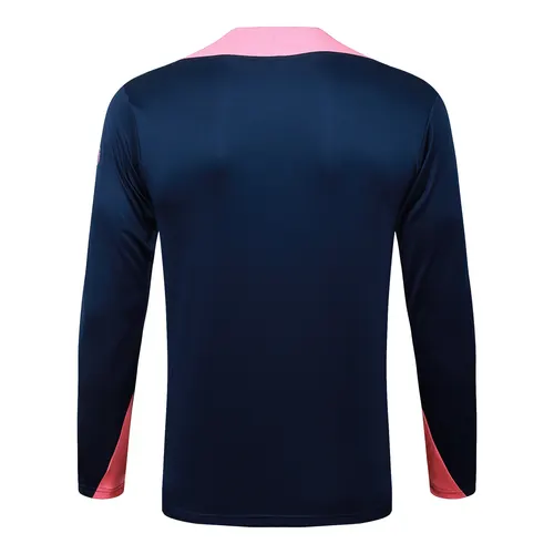 2025/2026 Barcelona Curve inkjet Half-Pull Training Suit Jersey  Set — view 4
