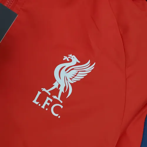 2021/2022 Liverpool Windbreaker Red Soccer Jersey  — view 5