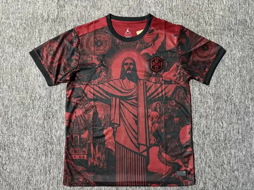 2025/2026 Brazil Goddess Wine Red Football Shirt  — view 1
