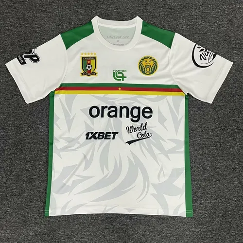 2025/2026 Cameroon Training clothes white Football Shirt 