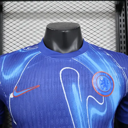2024/2025 Player Version Chelsea Home Football Shirt No Sponsor  — view 3