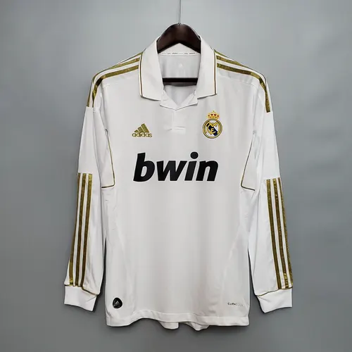 2011/2012 Rétro Manches Longues Real Madrid Domicile  — view 1