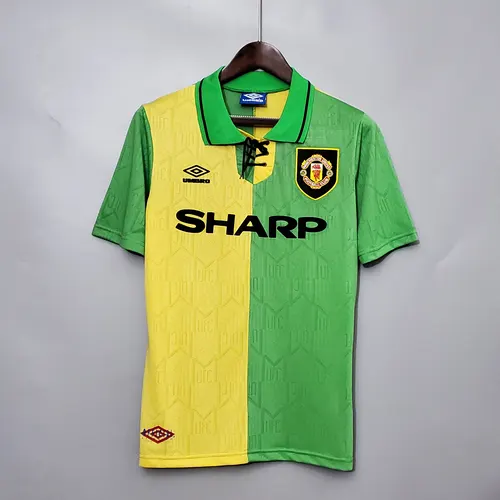 1992/1994 Retro Manchester United Tercera Equipación Visitante Camiseta de Fútbol