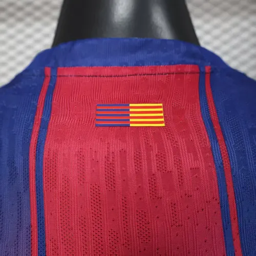2025/2026 Spielerversion Barcelona Heim Derby Sonderedition Fußballtrikot  — view 8