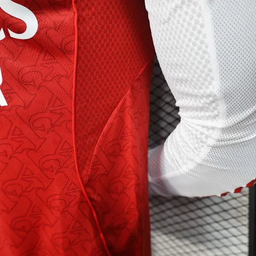 2025/2026 Long Sleeves Player Version Arsenal Home Football Shirt  — view 9