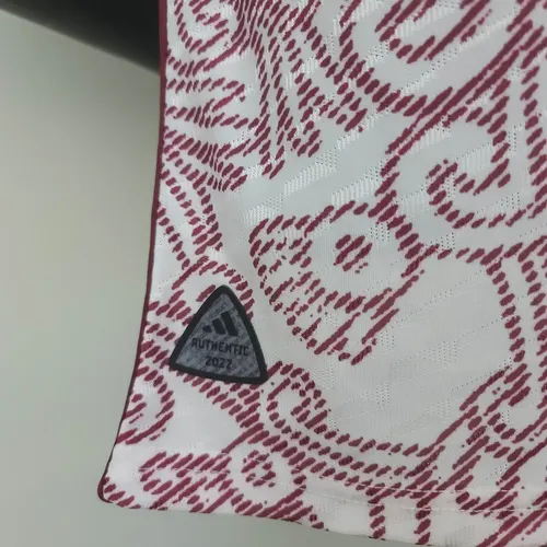 2022 FIFA World Cup Player Version Mexico Away Soccer Jersey — view 7
