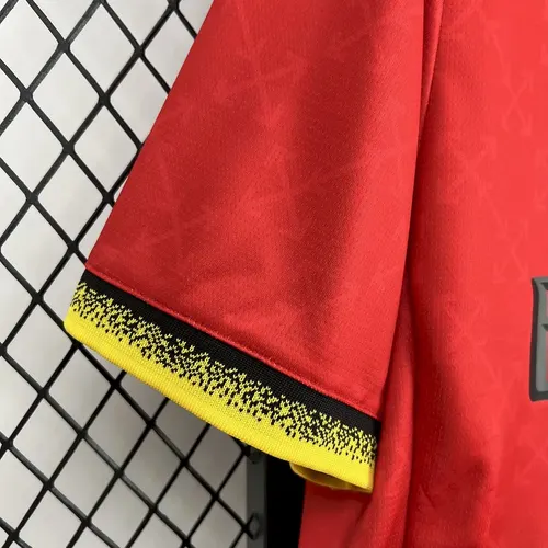 2025/2026 AC Milan Edição Co-Branded Vermelha Camisa de Futebol  — view 4