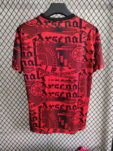 2025/2026 Arsenal Training clothes Red Football Jersey  — view 2