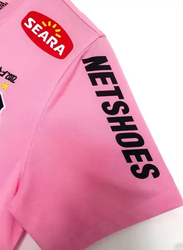 2012 Camiseta de Fútbol Retro Rosa Santos   — view 7