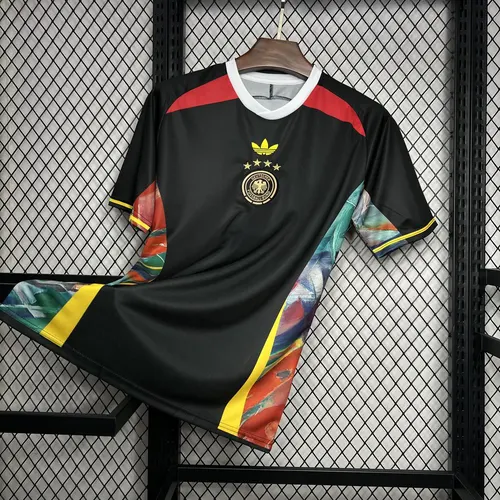 2024-2025 Germany Prepartido Entrenamiento Uniforme-2 Jersey  — view 3