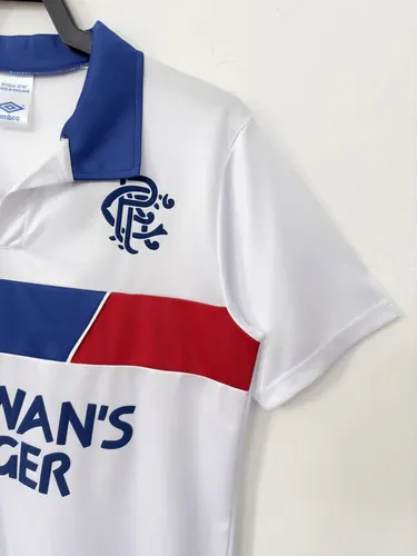 1993/1994 Maillot Extérieur Blanc Rétro Rangers lande — view 5