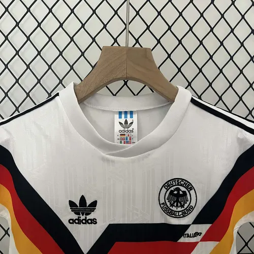 Camisa Retrô 1990 Germany Home de Futebol AAA qualidade de fã Tamanho Infantil — view 5