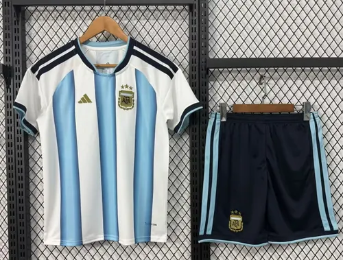 2026 قميص الأرجنتين المنزلي جودة تايلاندية مقاس أطفال — view 1