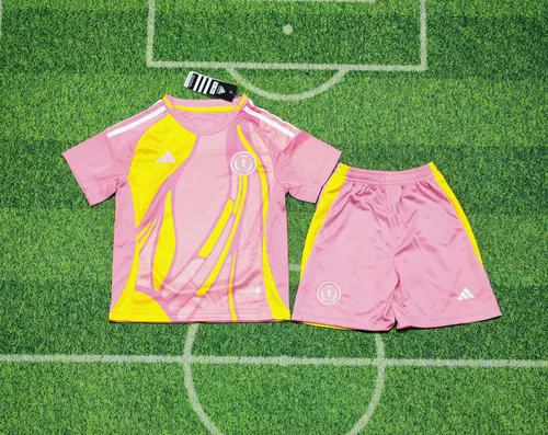 Camisa de Futebol Escócia Seleção Nacional Fora 2025/2026  Tamanho Infantil — view 1