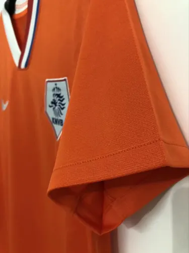 2008 Retro Niederlande Heim Fußballtrikot AAA fan-gradät — view 4