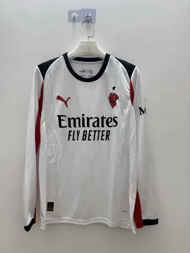2025/2026 Manga Larga AC Milan Local Camiseta de Fútbol  — view 1