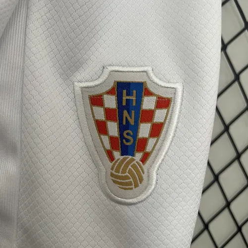 2024 Croatia National Team Home Football Shirt  Kids Size — view 3