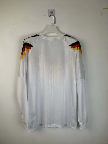 Camisa Retrô 1990 Manga Longa Germany Home de Futebol AAA qualidade de fã — view 2