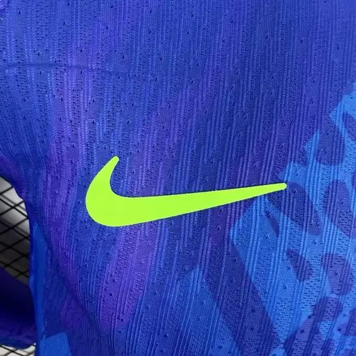2025/2026 Langarm Player Version Brasilien Auswärts Fußballtrikot  — view 4