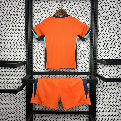 2024 Niederlande Heim-Fußballtrikot  Kindergröße — view 2