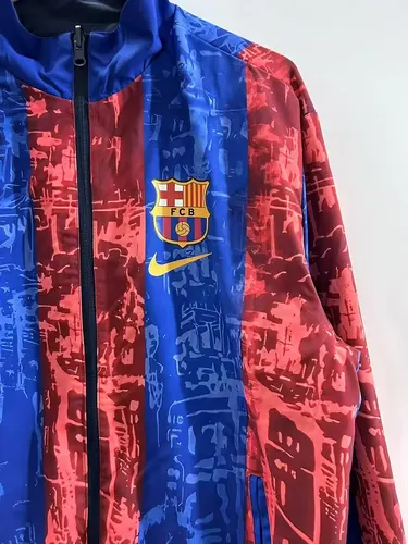 2025/2026 Barcelona Doppelseitig Windbreaker Fußballtrikot   02 — view 5
