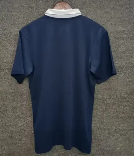 2014 Retro Frankreich Heim-Fußballtrikot   — view 2